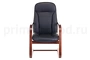 Кресло для посетителя T-9923WALNUT-AV/BL - 2