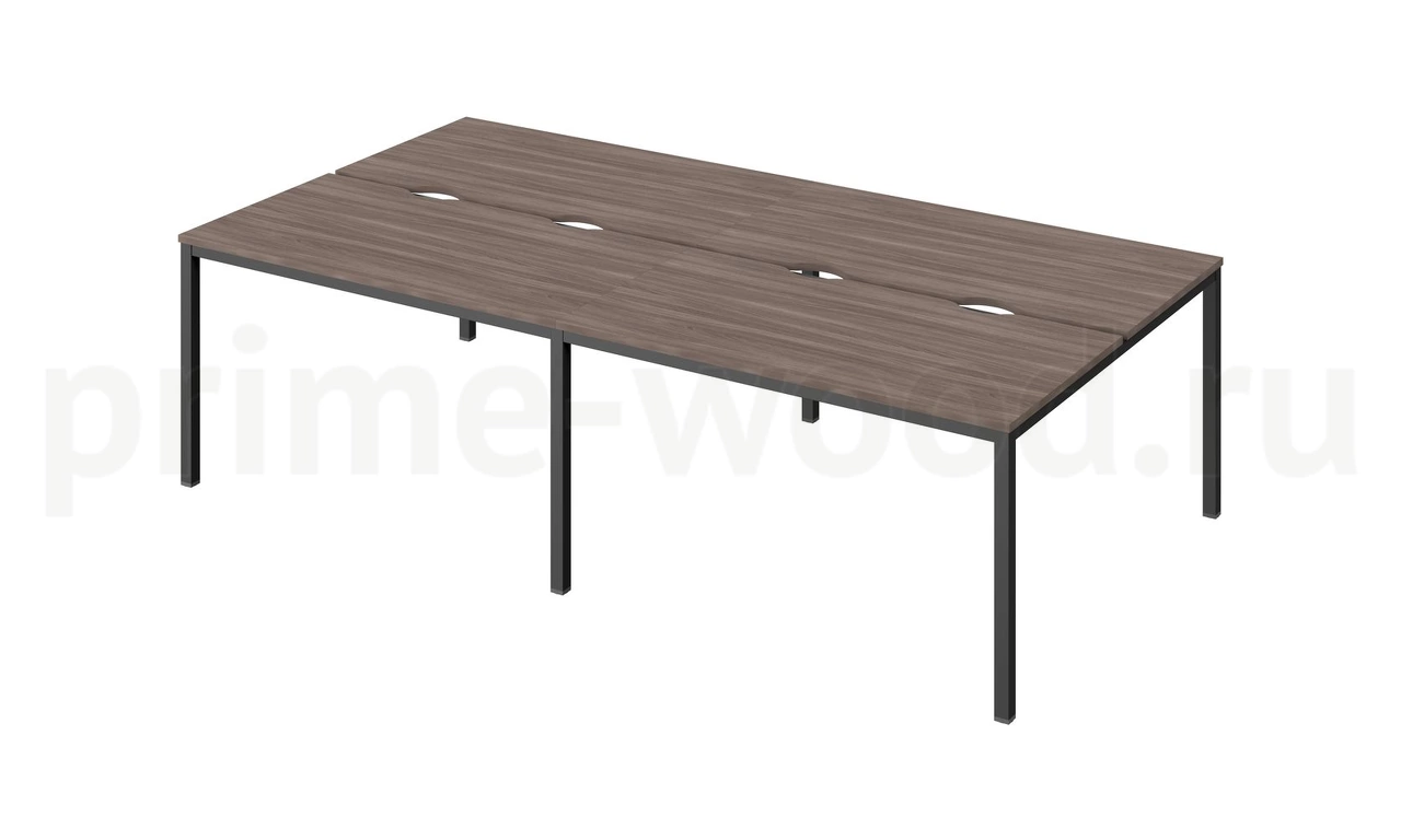 Бенч-система на металлокаркасе "LITE" Public Comfort 270x144x74 - фото 2
