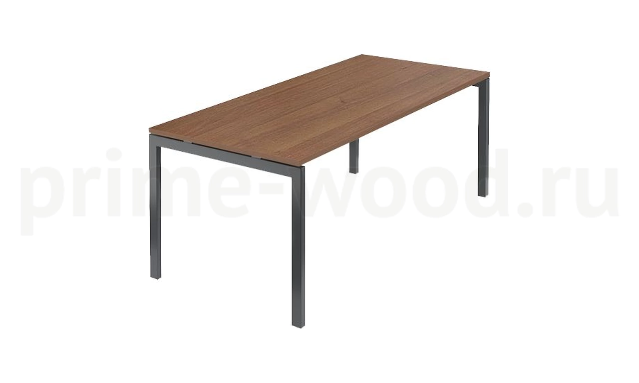 Стол на металлокаркасе для заседаний/антрацит Арго 180x85x76 - фото 3