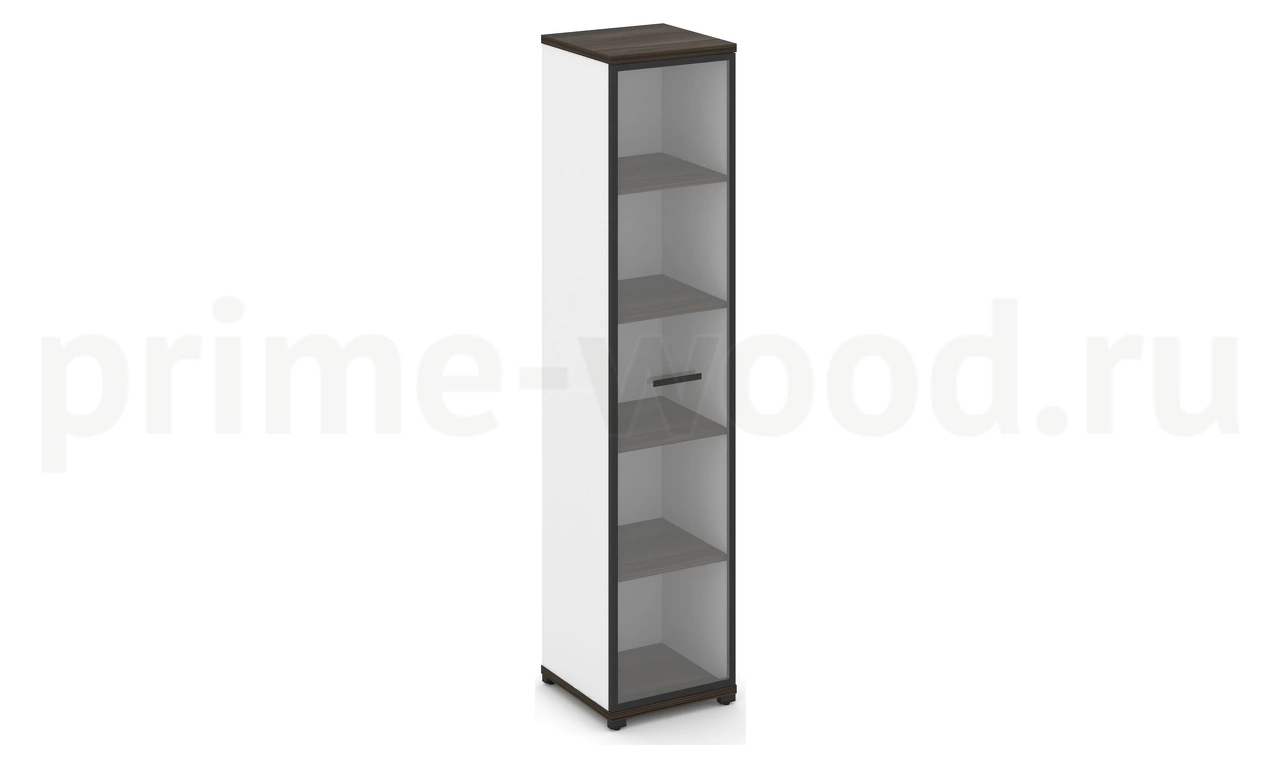 Шкаф одна узкая секция, 5 ниш CN.STU-518 RP B/W - фото 0