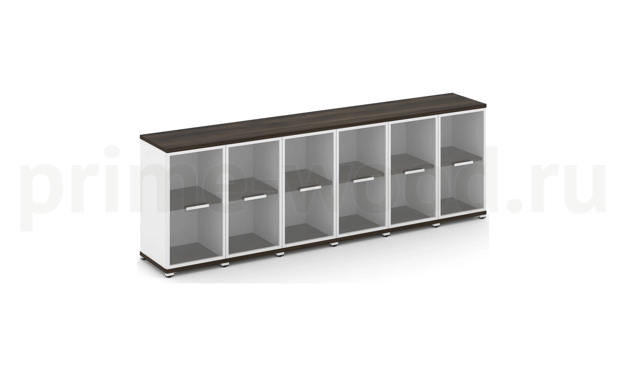 Шкаф шесть узких секций, 2 ниши CN.STU-263 RP B/W - фото 5
