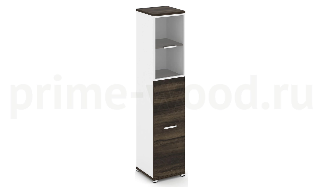 Шкаф одна узкая секция, 5 ниш (Эко) CN.STU.E-515 RP B/W - фото 5