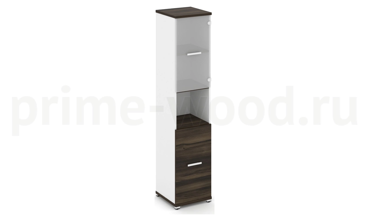 Шкаф одна узкая секция, 5 ниш (Эко) CN.STU.E-513 SM B/W - фото 5