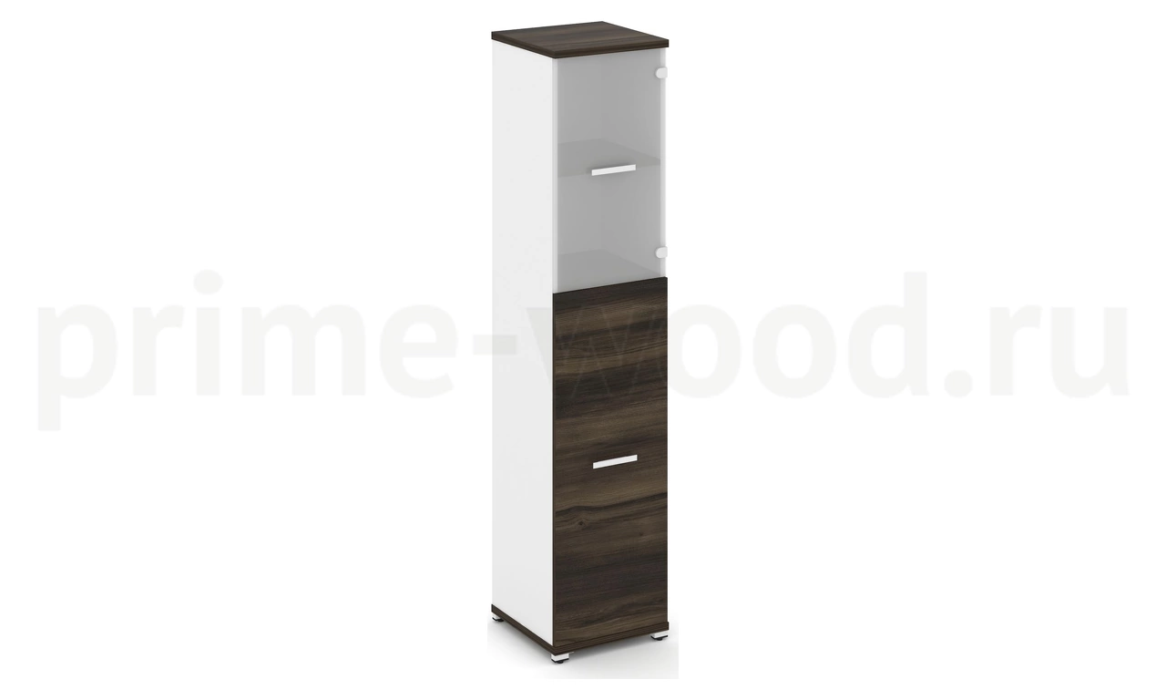 Шкаф одна узкая секция, 5 ниш (Эко) CN.STU.E-515 SM B/W - фото 5