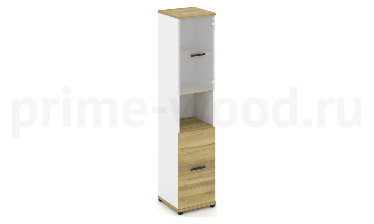 Шкаф одна узкая секция, 5 ниш (Эко) CN.STU.E-513 SM B/W - фото 1
