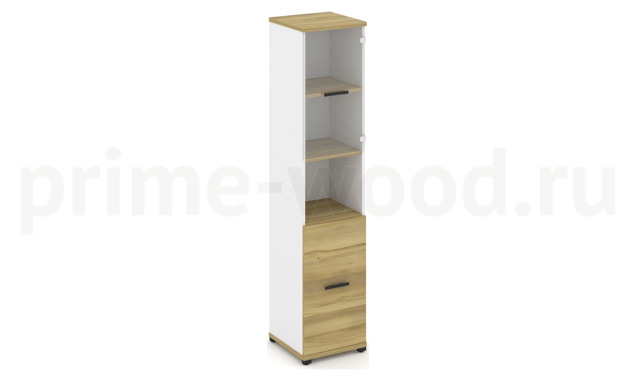 Шкаф одна узкая секция, 5 ниш (Эко) CN.STU.E-513 SP B/W - фото 1