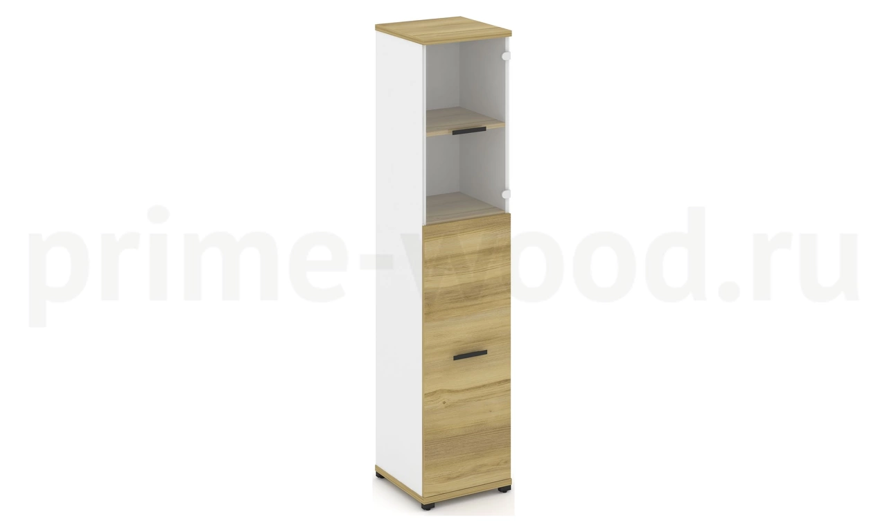 Шкаф одна узкая секция, 5 ниш (Эко) CN.STU.E-515 SP B/W - фото 1