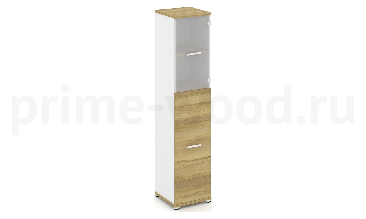 Шкаф одна узкая секция, 5 ниш (Эко) CN.STU.E-515 SM B/W - фото 2