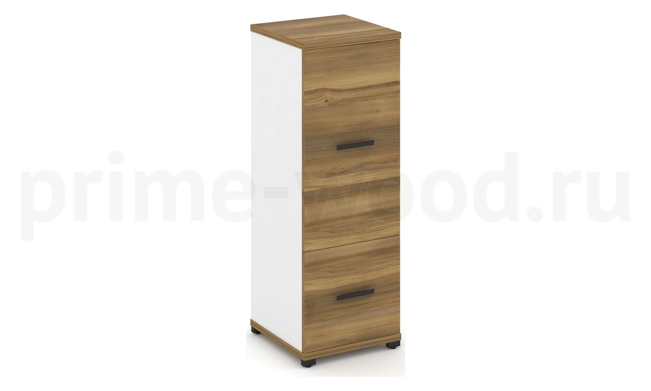 Шкаф одна узкая секция, 3 ниши CN.STU-312 B/W - фото 3