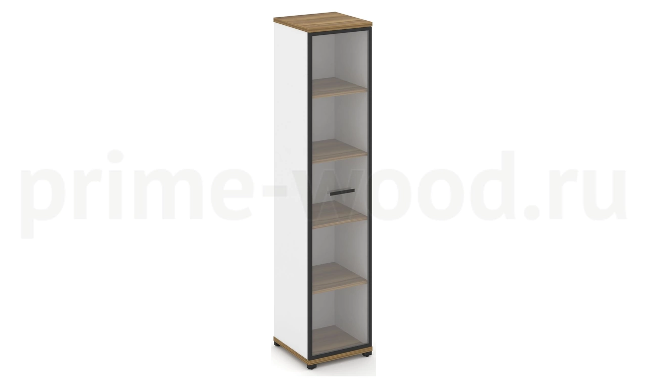 Шкаф одна узкая секция, 5 ниш CN.STU-518 RP B/W - фото 3