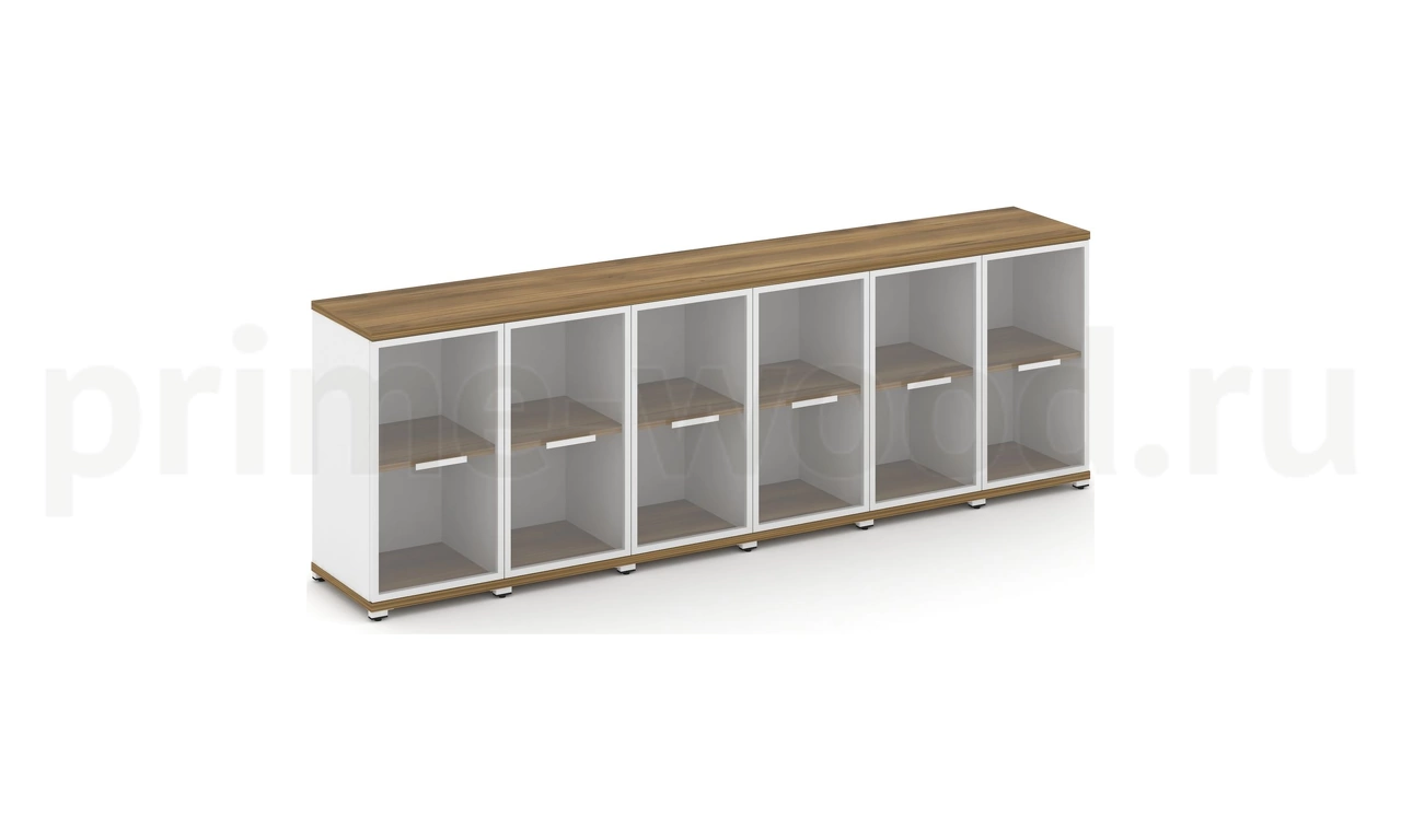 Шкаф шесть узких секций, 2 ниши CN.STU-263 RP B/W - фото 4