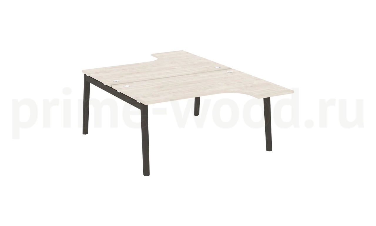 Рабочая станция, опоры - массив дерева ONIX WOOD 158x240x75 - фото 4