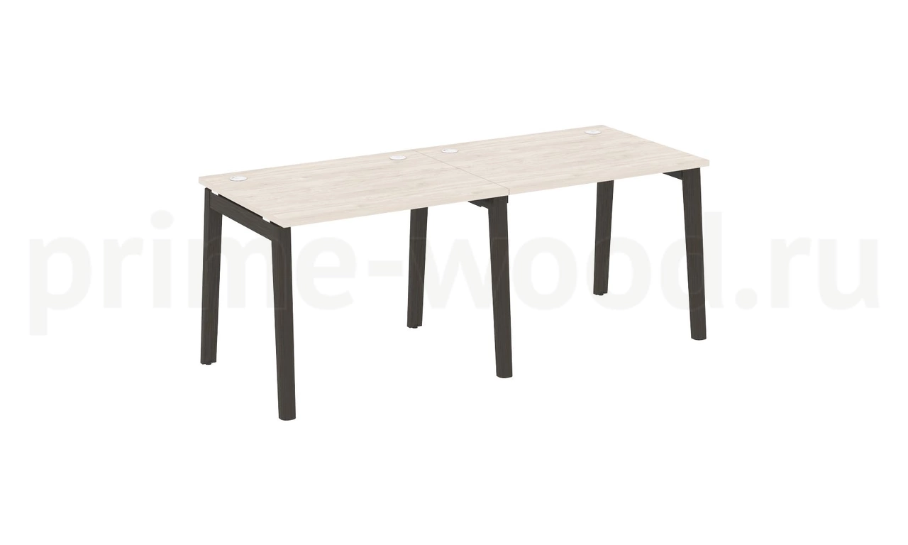 Рабочая станция, опоры - массив дерева ONIX WOOD 196x80x75 - фото 4