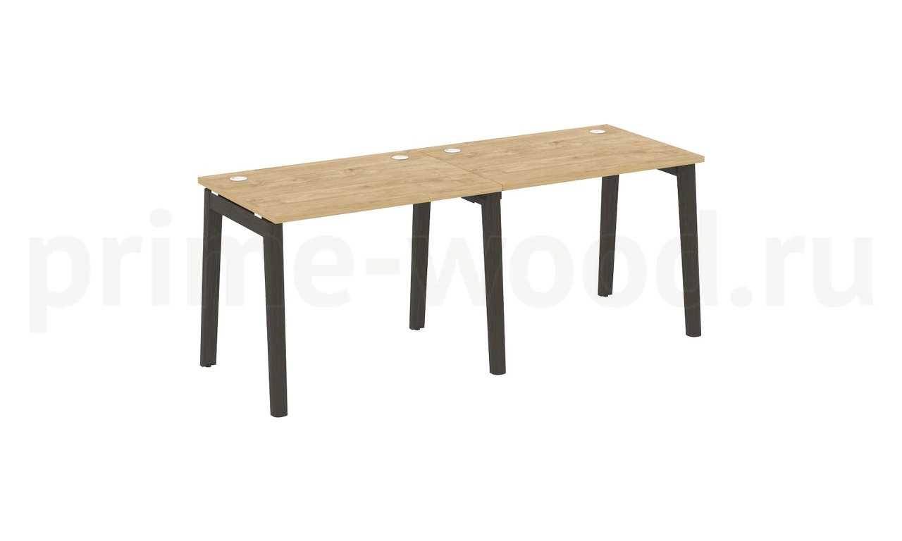 Рабочая станция, опоры - массив дерева ONIX WOOD 196x72x75 - фото 8