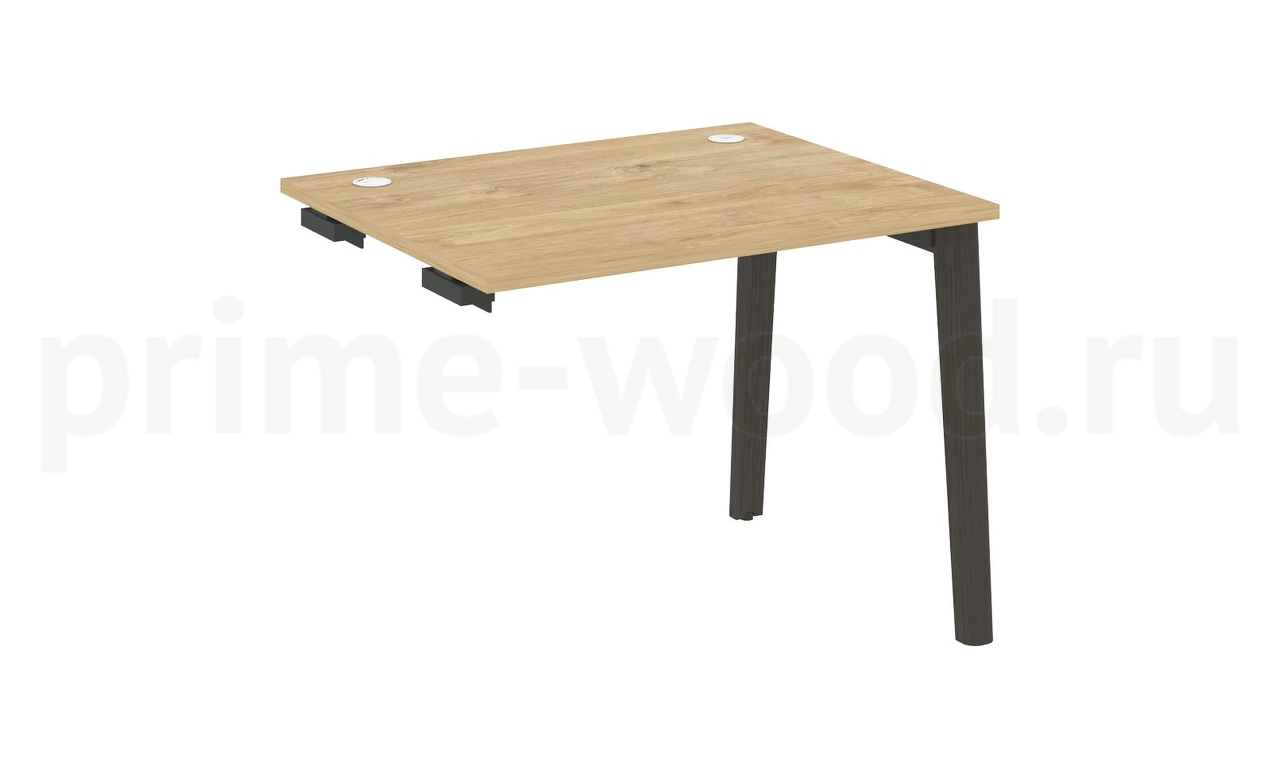 Стол-приставка к опорным элементам, опоры - массив дерева ONIX WOOD 98x80x75 - фото 8