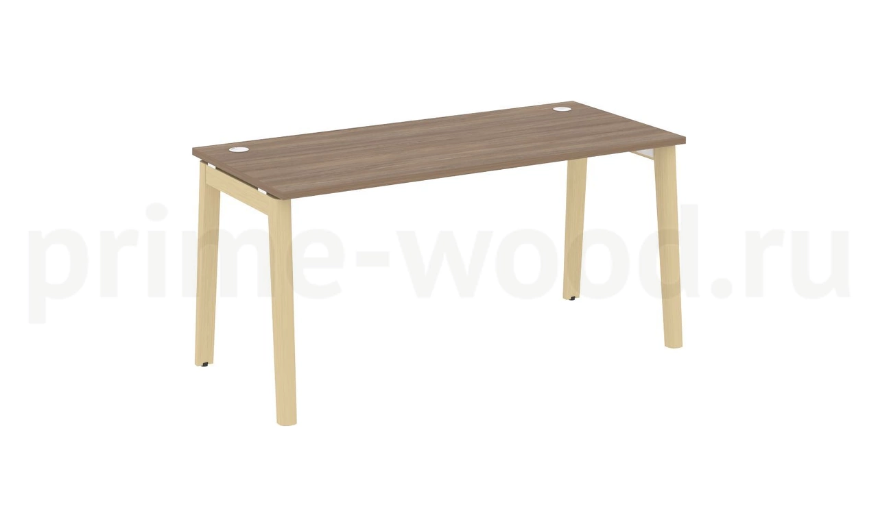 Стол письменный, опоры - массив дерева ONIX WOOD 158x72x75 - фото 3