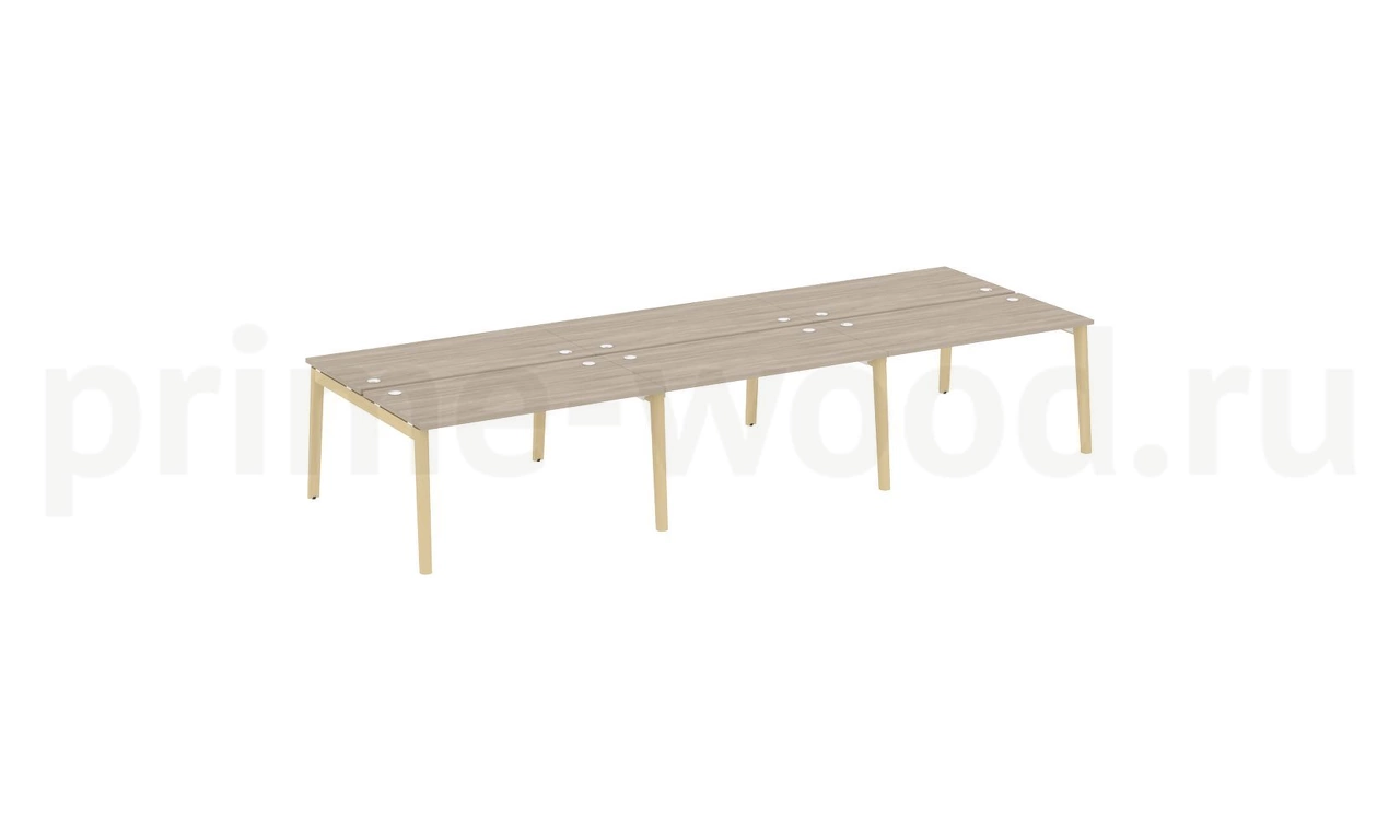 Рабочая станция, опоры - массив дерева ONIX WOOD 414x148x75 - фото 1