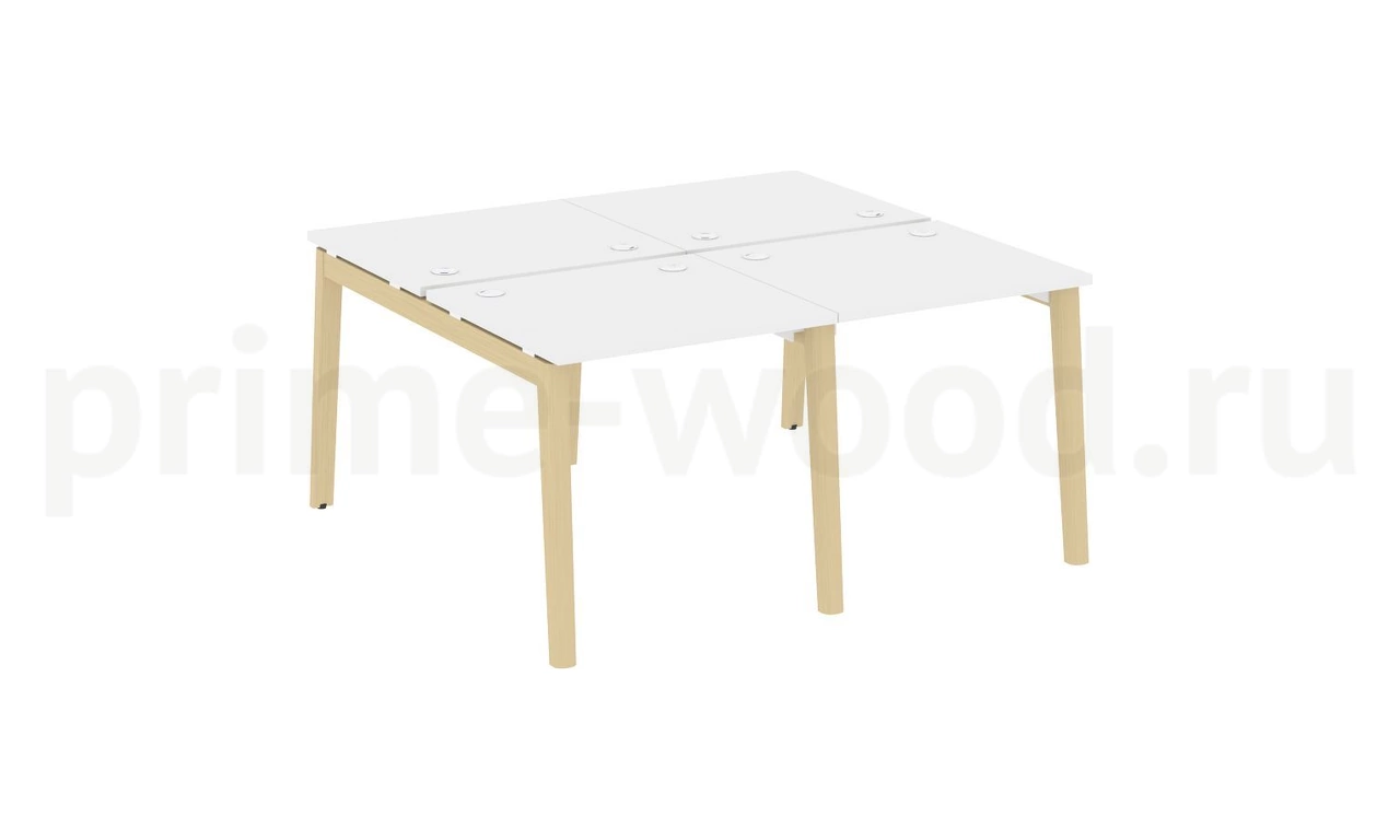 Рабочая станция, опоры - массив дерева ONIX WOOD 156x148x75 - фото 7