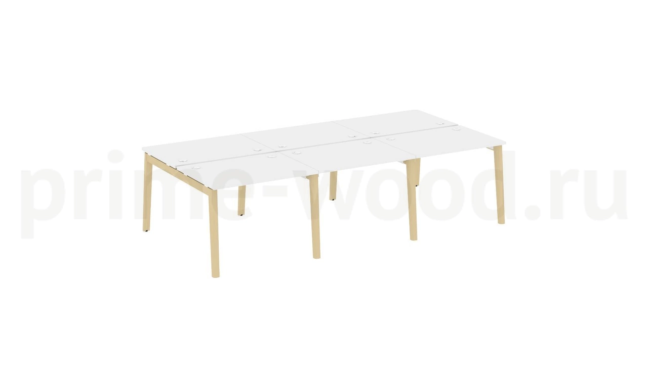 Рабочая станция, опоры - массив дерева ONIX WOOD 294x148x75 - фото 7