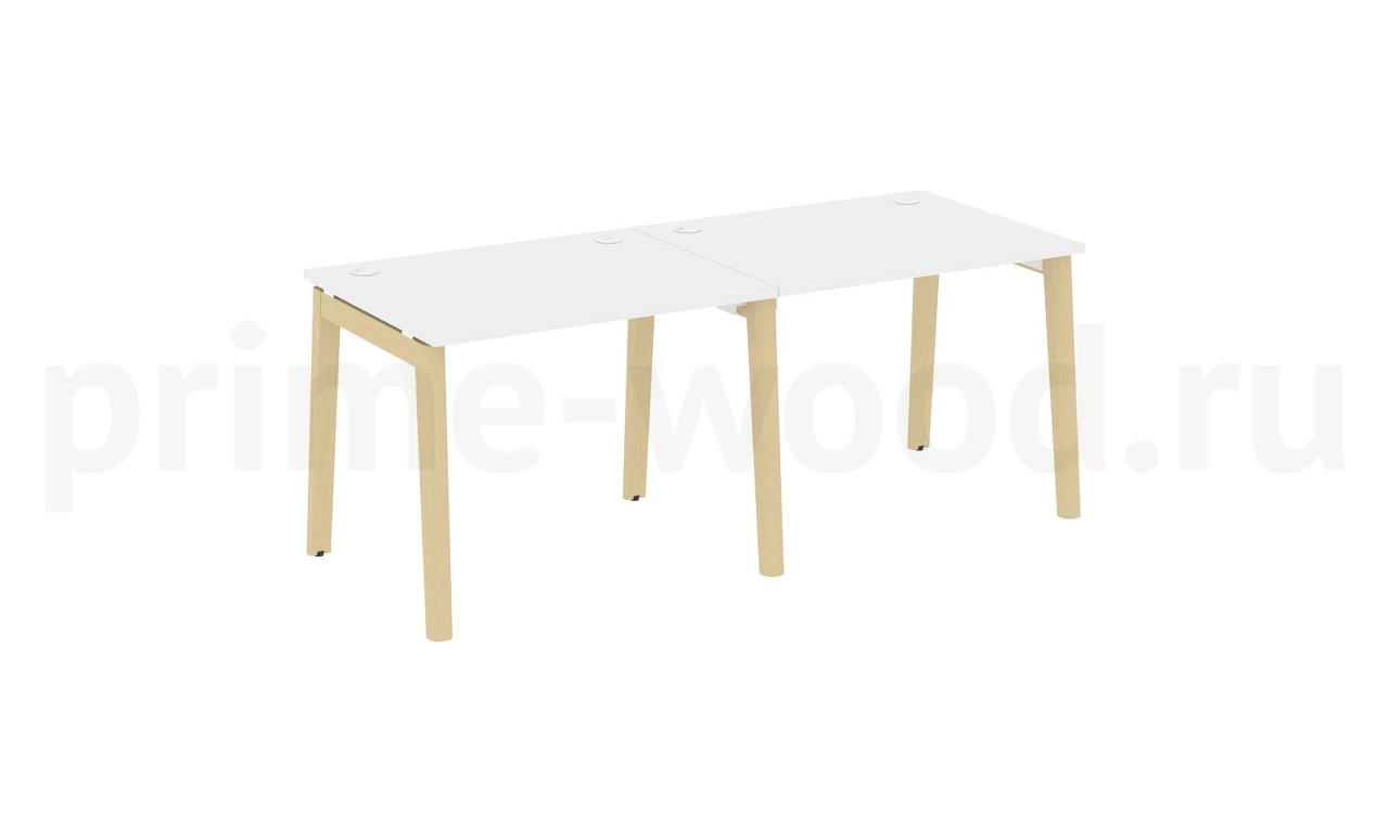 Рабочая станция, опоры - массив дерева ONIX WOOD 196x80x75 - фото 7