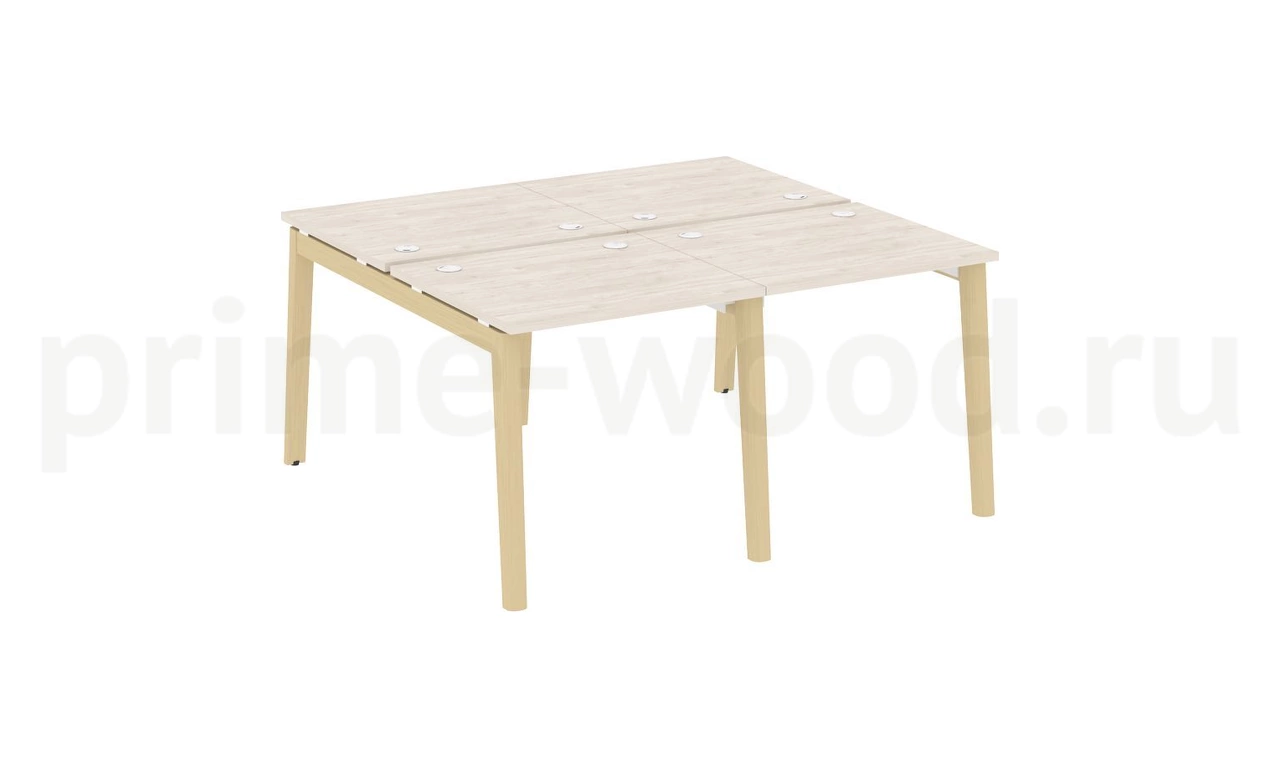 Рабочая станция, опоры - массив дерева ONIX WOOD 156x148x75 - фото 5