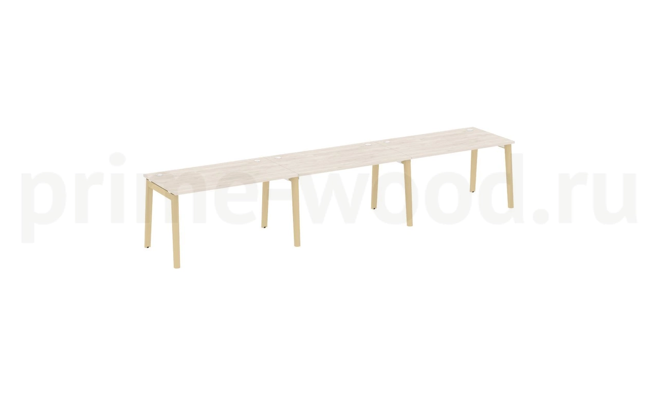 Рабочая станция, опоры - массив дерева ONIX WOOD 414x80x75 - фото 5
