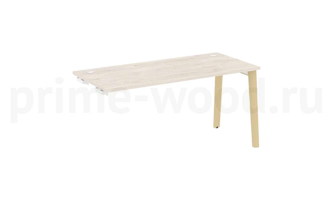 Стол-приставка к опорным элементам, опоры - массив дерева ONIX WOOD 158x72x75 - фото 5